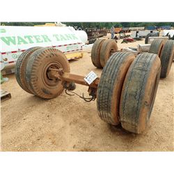 TRAILER AXLE W/ TIRES & RIMS (A-1)