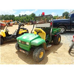 JOHN DEERE GATOR, VIN/SN:045387 - GAS ENGINE, DUMP BED, METER READING 1,513 HOURS
