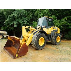 2015 KOMATSU WA200-7 WHEEL LOADER, VIN/SN:80483 - BUCKET, AUX HYD, RIDE CONTROL, CAB, A/C, 20.5R25 T