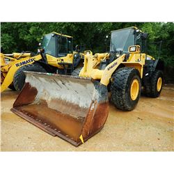 2009 KOMATSU WA380-6 WHEEL LOADER, VIN/SN:A53499 - BUCKET, COUPLER, RIDE CONTROL, CAB, A/C, 23.5R25 