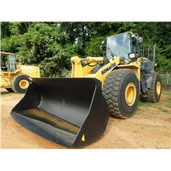 2013 KOMATSU WA470-7 WHEEL LOADER, VIN/SN:A47059 - BUCKET, RIDE CONTROL, CAB, A/C, 26.5R25 TIRES, ME