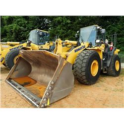 2013 KOMATSU WA470-7 WHEEL LOADER, VIN/SN:A47012 - BUCKET, AUTO LUBE, RIDE CONTROL, CAB, A/C, 26.5R2
