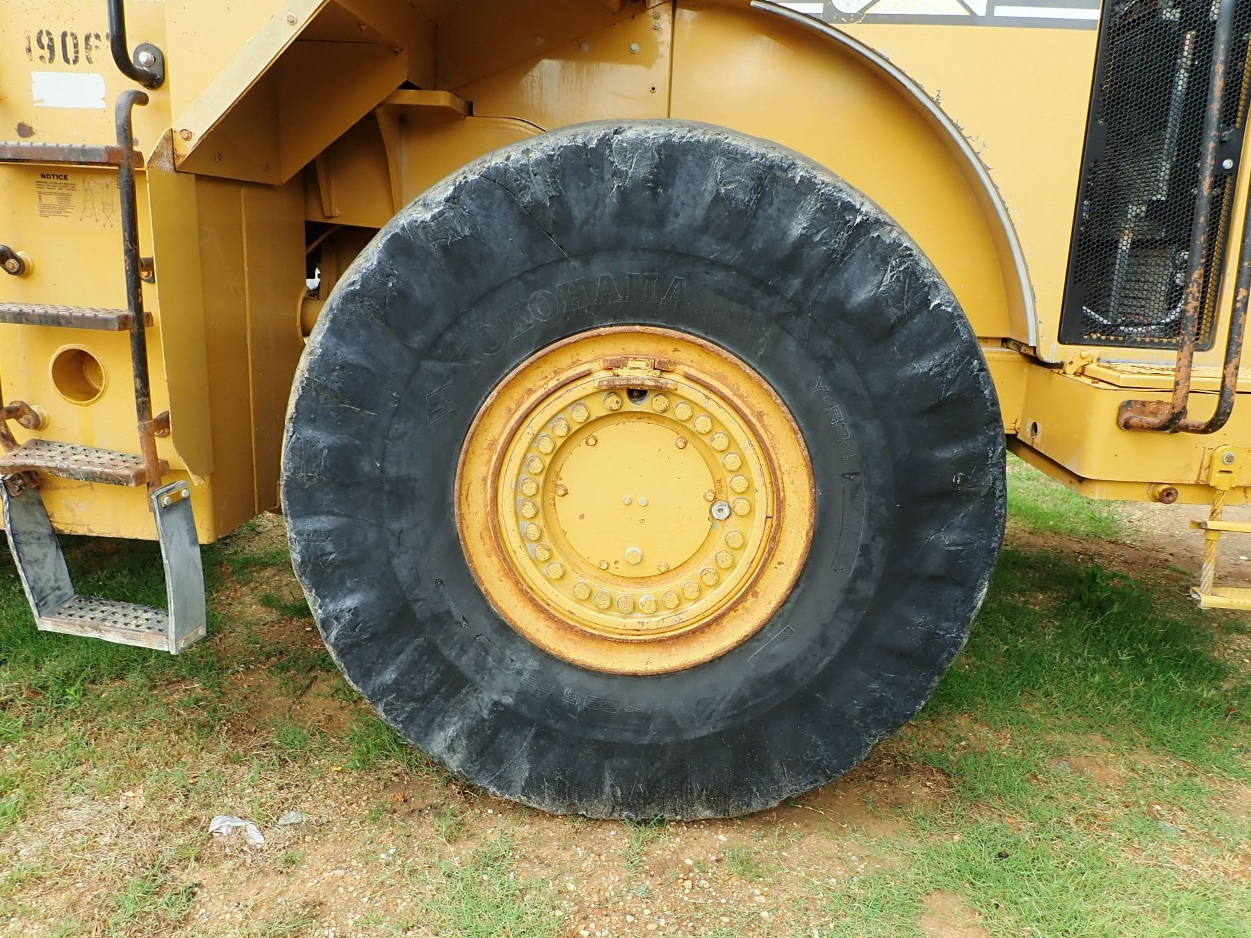 CAT 980G WHEEL LOADER, VIN/SN2KR04256 BUCKET, LOAD RITE LR910 SCALE SYSTEM, RIDE CONTROL, CAB, A/