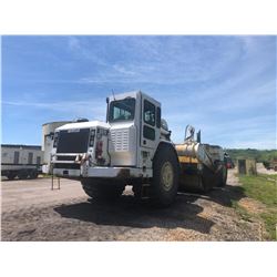 CAT 637G MOTOR SCRAPER, VIN/SN:CEH00365 - CAB, A/C, 37.25-35 TIRES, METER READING 19,719 HOURS (SELL