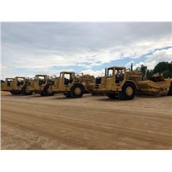 CAT 621F MOTOR SCRAPER, VIN/SN:4SK00758 - CANOPY, 33.25-29 TIRES, METER READING 1,834 HOURS