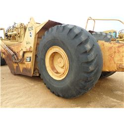 CAT 621E MOTOR SCRAPER, VIN/SN:6AB01153 - CANOPY, 33.25-29 TIRES, METER READING 14,203 HOURS