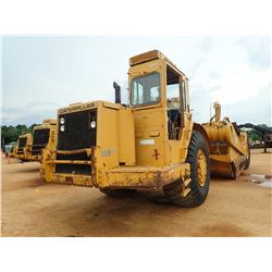 CAT 631D MOTOR SCRAPER, VIN/SN:24W75640 - CAB, A/C, 33.25-35 TIRES, METER READING 7,135 HOURS