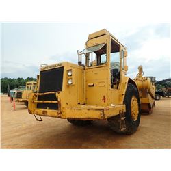 CAT 631D MOTOR SCRAPER, VIN/SN:24W75638 - CANOPY, 33.25 TIRES, METER READING 15,353 HOURS