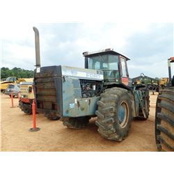 FORD 946 VERSATILE SCRAPER TRACTOR, VIN/SN:930237 - 4 REMOTES, CAB, A/C, BIG CAM CUMMINS ENGINE, 24.
