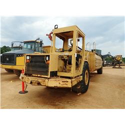 CAT 613C WATER WAGON, VIN/SN:38W5712 - MEGA MAGNUM 500 GAL CAP WATER TANK, FRONT, REAR DISCHARGE, 23