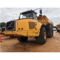 2007 VOLVO A40D ARTICULATED DUMP, VIN/SN:V70214 - CAB, A/T, 29.5R25 TIRES, METER READING 14,105 HOUR