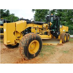 2015 CAT 12M3 MOTOR GRADER, VIN/SN:N9R00165 - 14' MOLDBOARD, REAR RIPPER, CAB, A/C, 17.5R-25 TIRES,