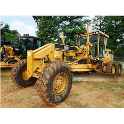 CAT 140H MOTOR GRADER, VIN/SN:2ZK06907 - 14' MOLDBOARD, CAB, A/C, 14.00-24 TIRES