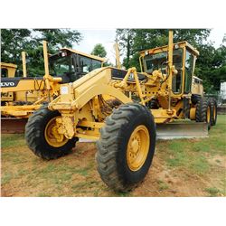 CAT 12H VHP MOTOR GRADER, VIN/SN:CBK00453 - 14' MOLDBOARD, SCARIFIER, CAB, A/C, 14.00-24 TIRES, METE