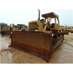 CAT D8K CRAWLER TRACTOR, VIN/SN:77V05243 - SEMI-U BLADE W/TILT, SINGLE SHANK RIPPER, CANOPY, METER R
