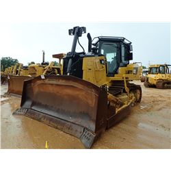 2013 CAT D7E CRAWLER TRACTOR, VIN/SN:TAN01283 - SEMI-U BLADE W/TILT, DIFF STEER, CAB, A/C, METER REA
