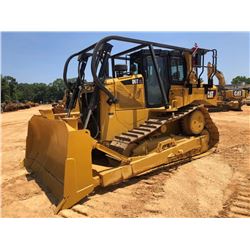 2016 CAT D6T XL CRAWLER TRACTOR, VIN/SN:KMR00611 - SEMI U BLADE W/TILT, ROCKLAND RAKE, DIFF STEER, A