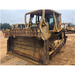 CAT D6R XL CRAWLER TRACTOR, VIN/SN:5LN00587 - SEMI-U BLADE W/ HYD TILT, DIFF STEER, REAR MULTI-SHANK