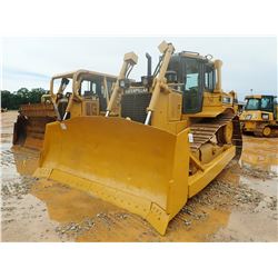 CAT D6R XW CRAWLER TRACTOR, VIN/SN:DMP00131 - SEMI-U BLADE W/ TILT, CAB, A/C, METER READING 7,913 HO