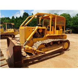 DRESSER TD20B CRAWLER TRACTOR, VIN/SN:21341 - STRAIGHT BLADE W/TILT, CARCO C-80 WINCH, CANOPY, SWEEP