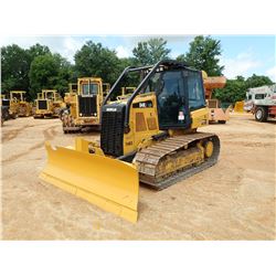 2015 CAT D4K2 LGP CRAWLER TRACTOR, VIN/SN:KRR00654 - 6 WAY BLADE, CAB, A/C, SWEEPS, METER READING 2,
