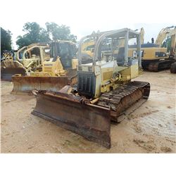 KOMATSU D31P CRAWLER TRACTOR, VIN/SN:138084 - 6 WAY BLADE, SWEEPS, SCREENS, CANOPY, METER READING 5,