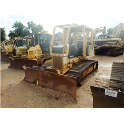 2005 KOMATSU D31PX-21 CRAWLER TRACTOR, VIN/SN:50689 - 6 WAY BLADE, CANOPY, SWEEPS, REAR SCREEN, METE