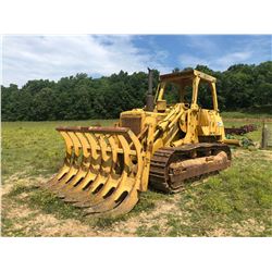 CAT 977L CRAWLER LOADER, VIN/SN:64X1502 - BUCKET, CANOPY, RIPPER (SELLING ABSENTEE, LOCATED AT 10527