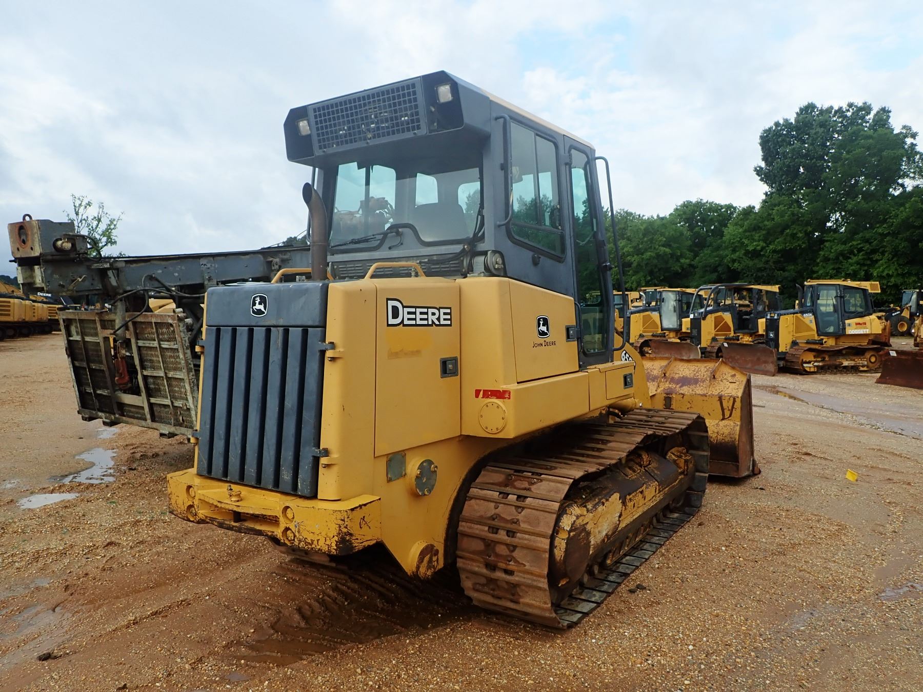 2006 JOHN DEERE 655C CRAWLER LOADER, VIN/SN:008253 - BUCKET, CAB, A/C ...