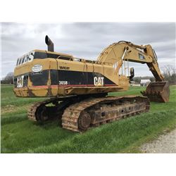2001 CAT 365BL HYDRAULIC EXCAVATOR, VIN/SN:9TZ00409 - MASS STICK W/ 72" BUCKET & 15'-3" STICK W/ 72"