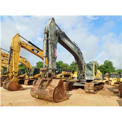 2003 VOLVO EC460BLC HYDRAULIC EXCAVATOR, VIN/SN:V10309 - 11' STICK, AUTO LUBE, CAB, A/C, METER READI
