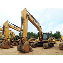 2010 CAT 345DL HYDRAULIC EXCAVATOR, VIN/SN:EEH00681 - 12'-10" STICK, 54" BUCKET, CAB, A/C, METER REA