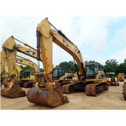 2007 CAT 345CL HYDRAULIC EXCAVATOR, VIN/SN:PJW01801 - 11' STICK, 72" BUCKET, CAB, A/C, METER READING