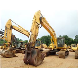 2008 KOMATSU PC400LC-8 HYDRAULIC EXCAVATOR, VIN/SN:A88135 - 10' 6" STICK, BUCKET, AUX HYD, CAB, A/C,