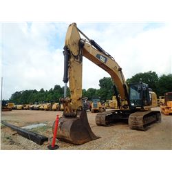 2015 CAT 336FL HYDRAULIC EXCAVATOR, VIN/SN:RKB00964 - 9' STICK, 48" BUCKET, CAB, A/C, METER READING 