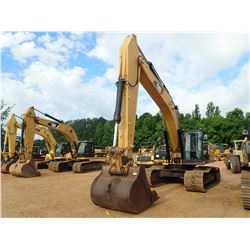 2013 CAT 336EL HYDRAULIC EXCAVATOR, VIN/SN:BZY02211 - 12' 10" STICK, 60" BUCKET, CAB, A/C, METER REA