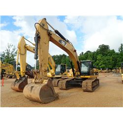 2010 CAT 336DL HYDRAULIC EXCAVATOR, VIN/SN:W3K01183 - 10'-6" STICK, 58" BUCKET, CAB, A/C, METER READ