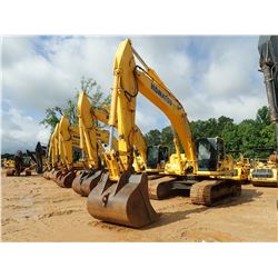 2015 KOMATSU PC360LC-10 HYDRAULIC EXCAVATOR, VIN/SN:A33636 - 10' STICK, 60" BUCKET, CAB, A/C, METER