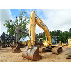 2011 KOMATSU PC360LC-10 HYDRAULIC EXCAVATOR, VIN/SN:A32026 - 10'6" STICK, 60" BUCKET, CAB, A/C, METE