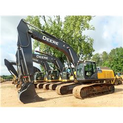 2012 JOHN DEERE 350G LC HYDRAULIC EXCAVATOR, VIN/SN:808624 - 11' STICK, 42'' BUCKET, CAB, A/C, METER