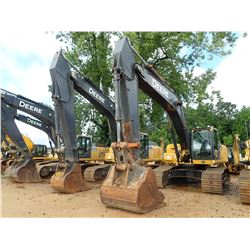 2013 JOHN DEERE 350G LC HYDRAULIC EXCAVATOR, VIN/SN:808963 - 10'-6" STICK, 60" BUCKET, CAB, A/C, MET