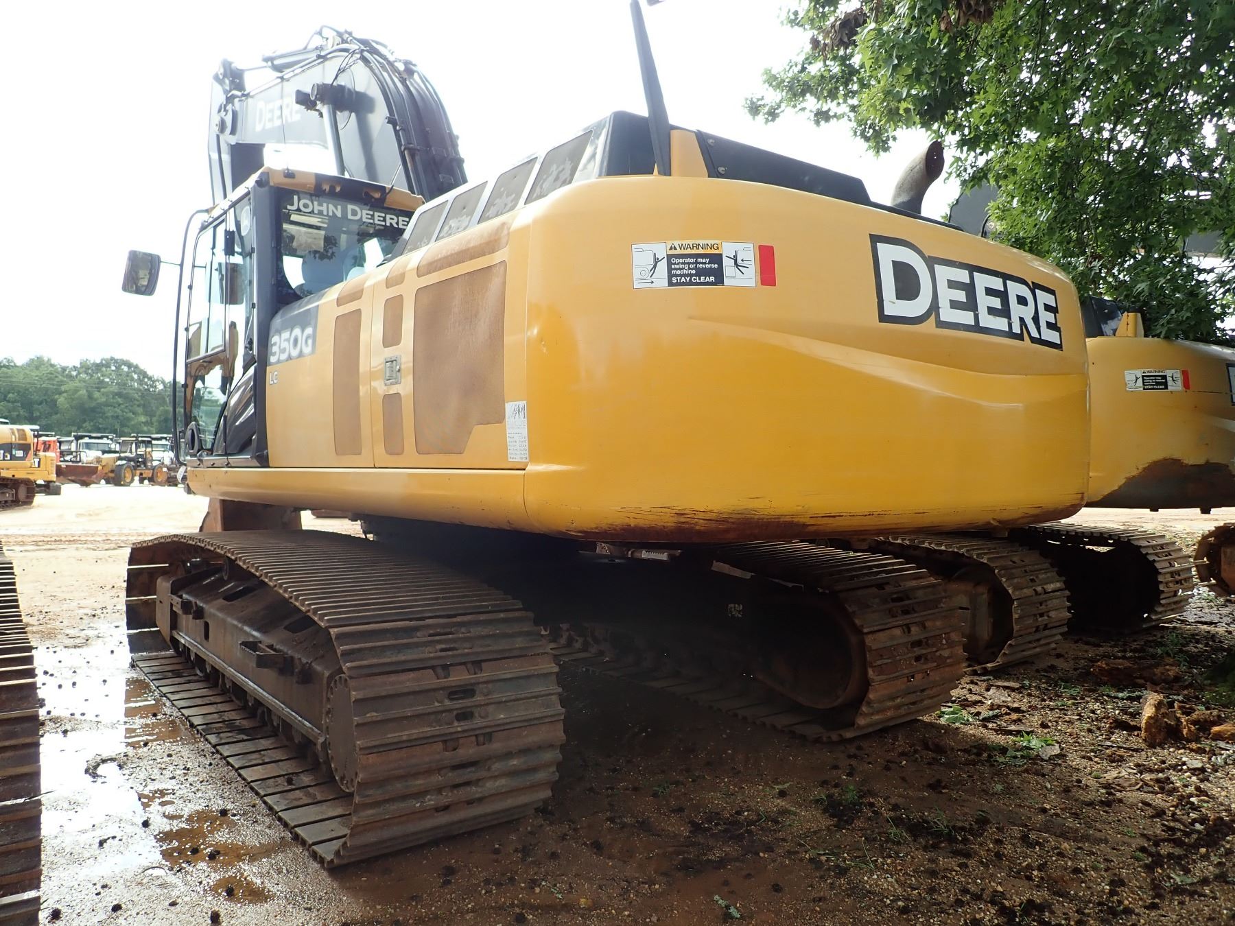 2012 JOHN DEERE 350G LC HYDRAULIC EXCAVATOR, VIN/SN808894 13' STICK