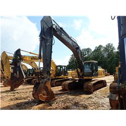 2013 JOHN DEERE 350G LC HYDRAULIC EXCAVATOR, VIN/SN:809124 - 12' 6" STICK, 28" BUCKET, AUX HYD, CAB,