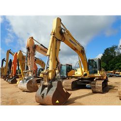 2011 KOMATSU PC270LC-8 HYDRAULIC EXCAVATOR, VIN/SN:A87486 - 10' STICK, 48" BUCKET, AUX HYD, CAB, A/C