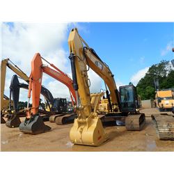 2017 CAT 326FL HYDRAULIC EXCAVATOR, VIN/SN:WGL10006 - 10' STICK, 48" BUCKET, HYDRAULIC THUMB, AUX HY