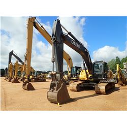 2014 JOHN DEERE 250G LC HYDRAULIC EXCAVATOR, VIN/SN:609443 - 9' 9" STICK, 36" BUCKET, CAB, A/C, METE