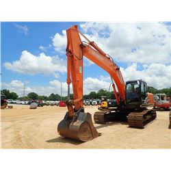 2014 HITACHI ZX210LC-5N HYDRAULIC EXCAVATOR, VIN/SN:330458 - 9'8" STICK, 48" BUCKET, CAB, A/C, METER