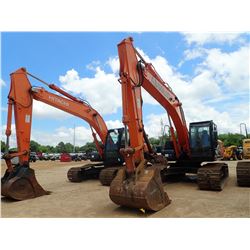 2014 HITACHI ZX210LC-5N HYDRAULIC EXCAVATOR, VIN/SN:330462 - 9' 6'' STICK, 48'' BUCKET, THUMB, AUX H