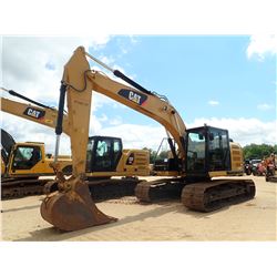 2016 CAT 320EL RR HYD EXCAVATOR, VIN/SN:TFX01529 - 9'-6" STICK, 36" BUCKET, CAB, A/C, METER READING 