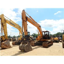 KOMATSU PC200LC-3 HYDRUALIC EXCAVATOR, VIN/SN:20495 - 10' STICK, 42" BUCKET, THUMB, CAB
